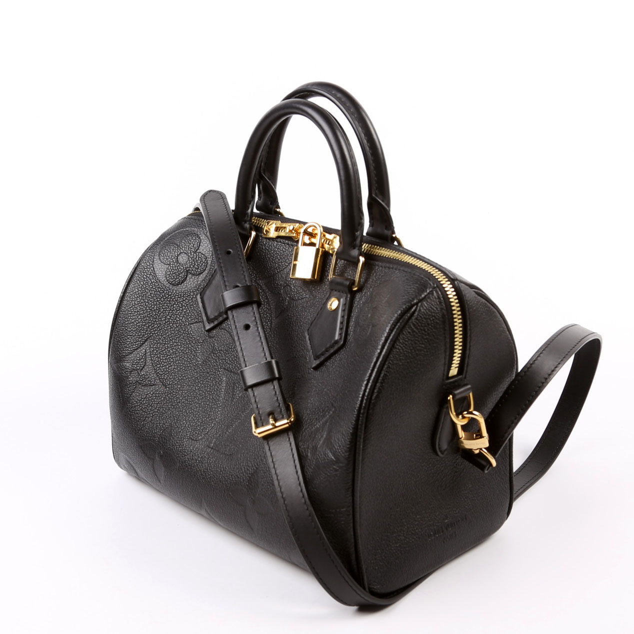 Speedy 25 Bandouliere Empreinte Black