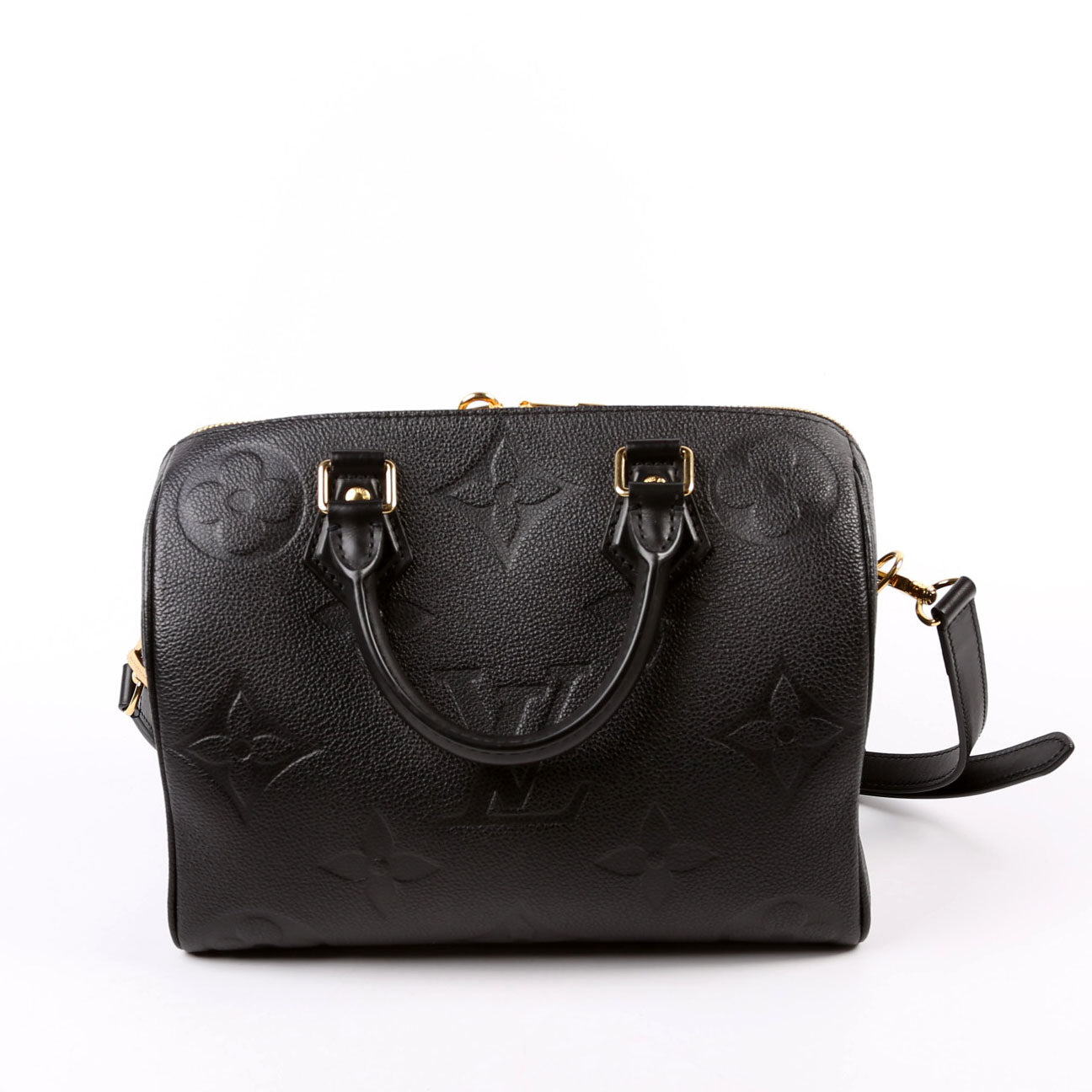 Speedy 25 Bandouliere Empreinte Black
