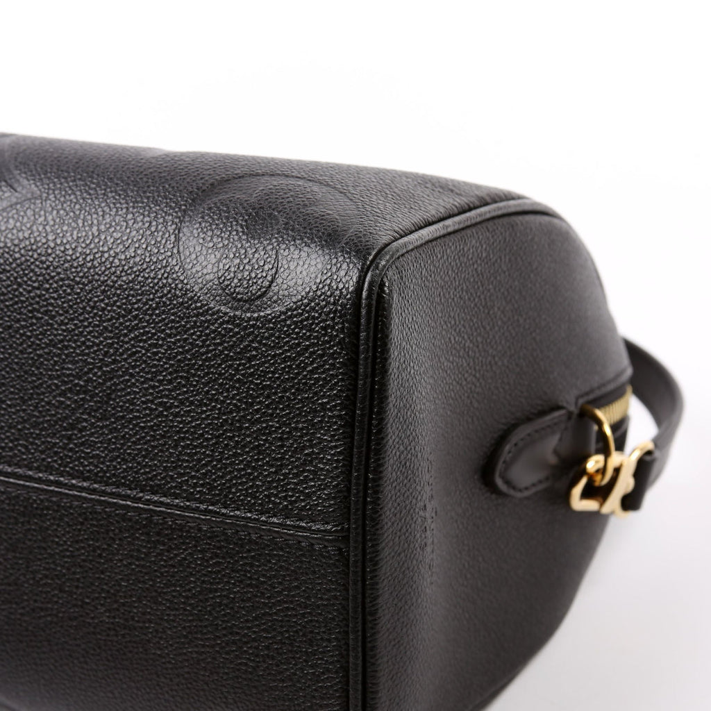 Speedy 25 Bandouliere Empreinte Black