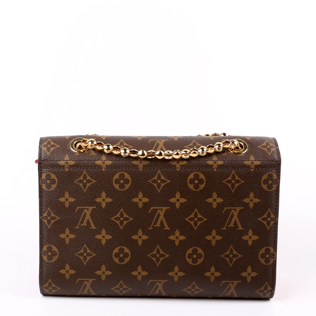 Victoire Monogram Red