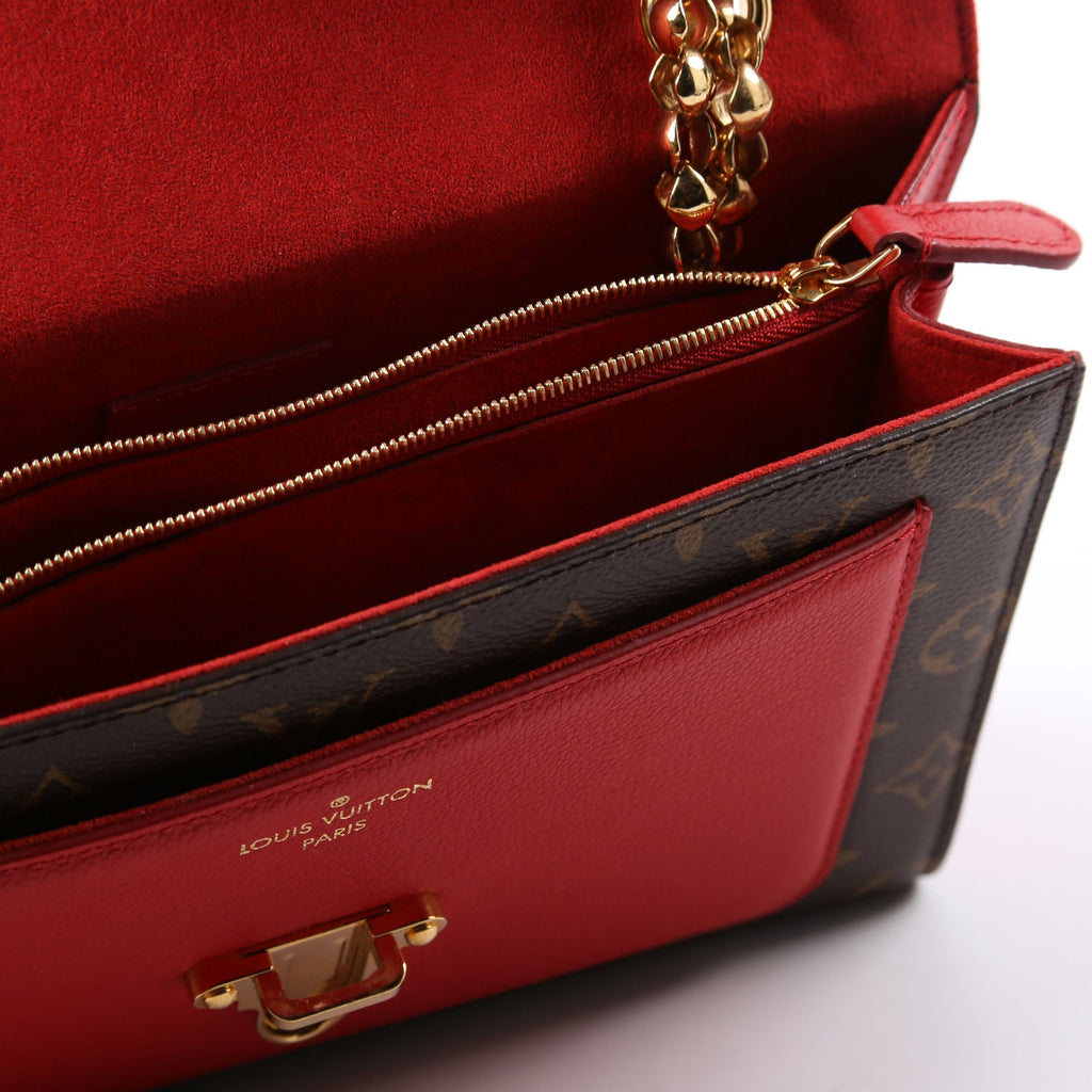Victoire Monogram Red