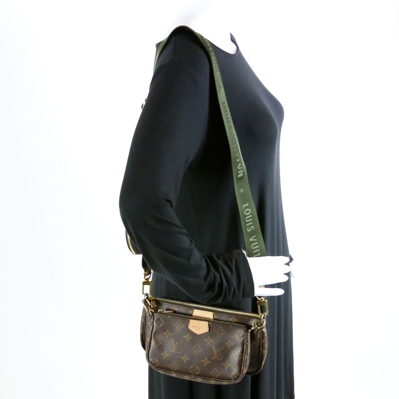 Multi Pochette Monogram Green