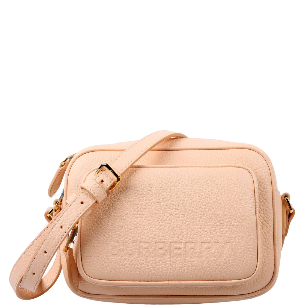 Small Camera Bag Grained Calfskin Pink