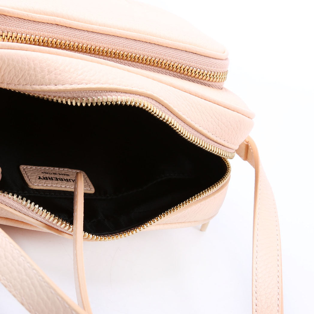 Small Camera Bag Grained Calfskin Pink
