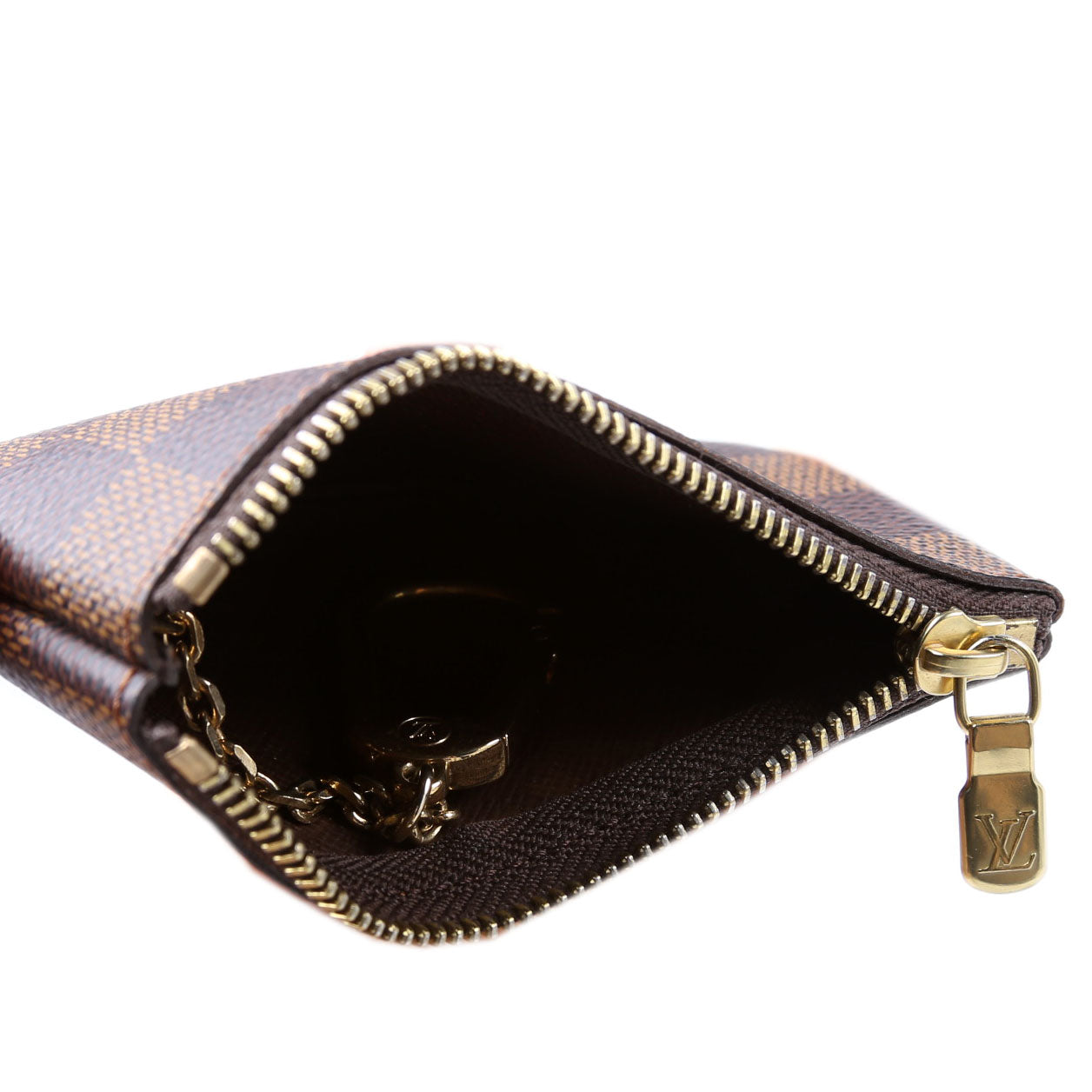 Pochette Cles Damier Ebene