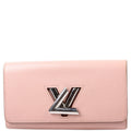 Twist Long Wallet Epi Pink