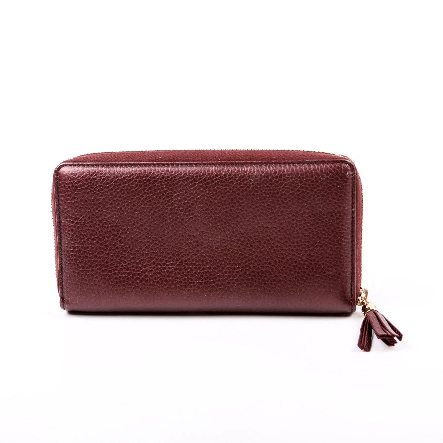 308004 Soho Zippy Wallet Maroon