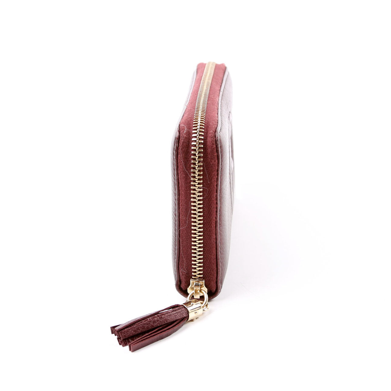 308004 Soho Zippy Wallet Maroon