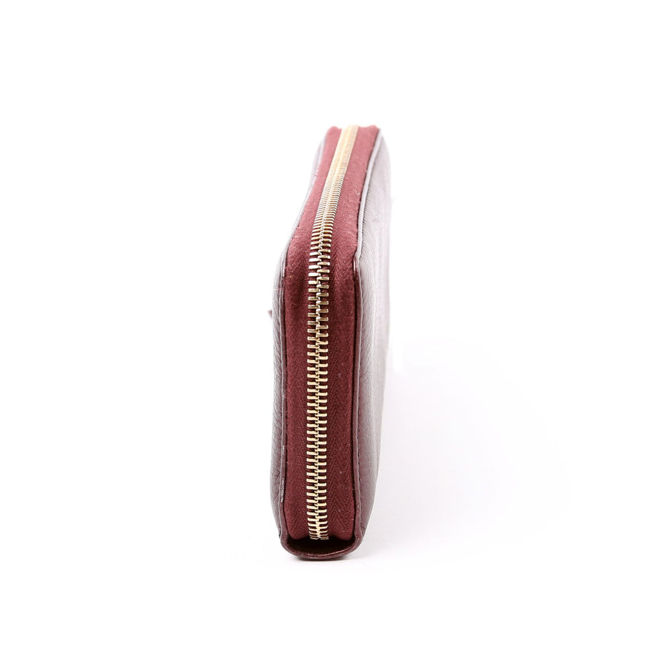 308004 Soho Zippy Wallet Maroon
