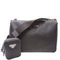 2VH113 Re-Nylon/Saffiano Shoulder Bag