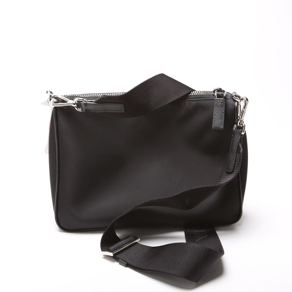 2VH113 Re-Nylon/Saffiano Shoulder Bag