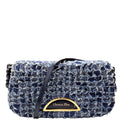 Malice Denim Shoulder Bag Blue