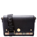 Note Crossbody Vintage Check Medium Black
