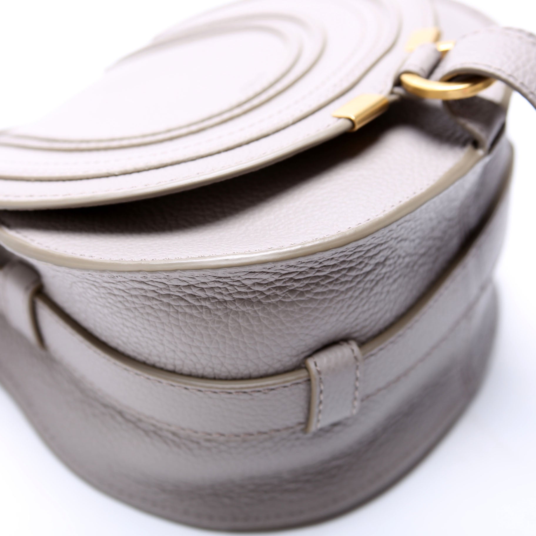 Marcie Saddle Bag Crossbody Small Grey