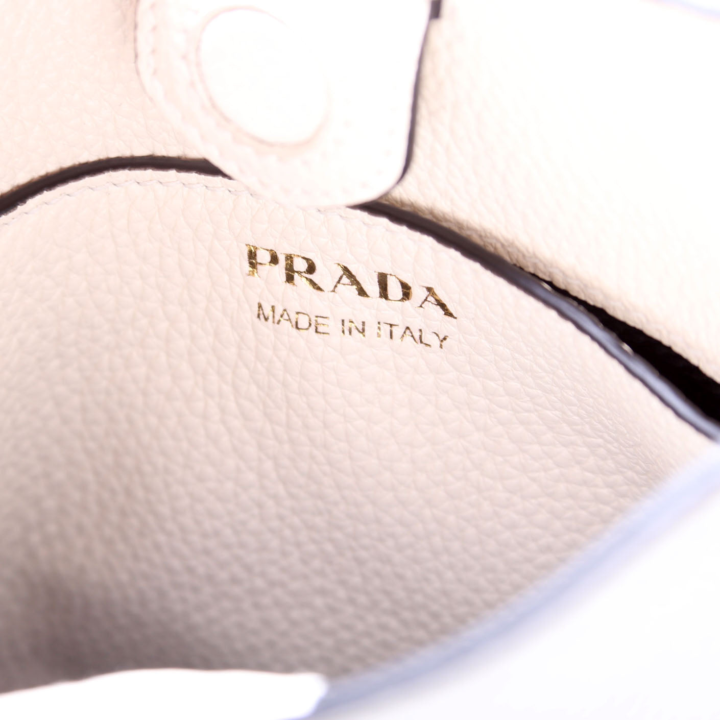 1BH191 Leather Mini Shoulder Bag White