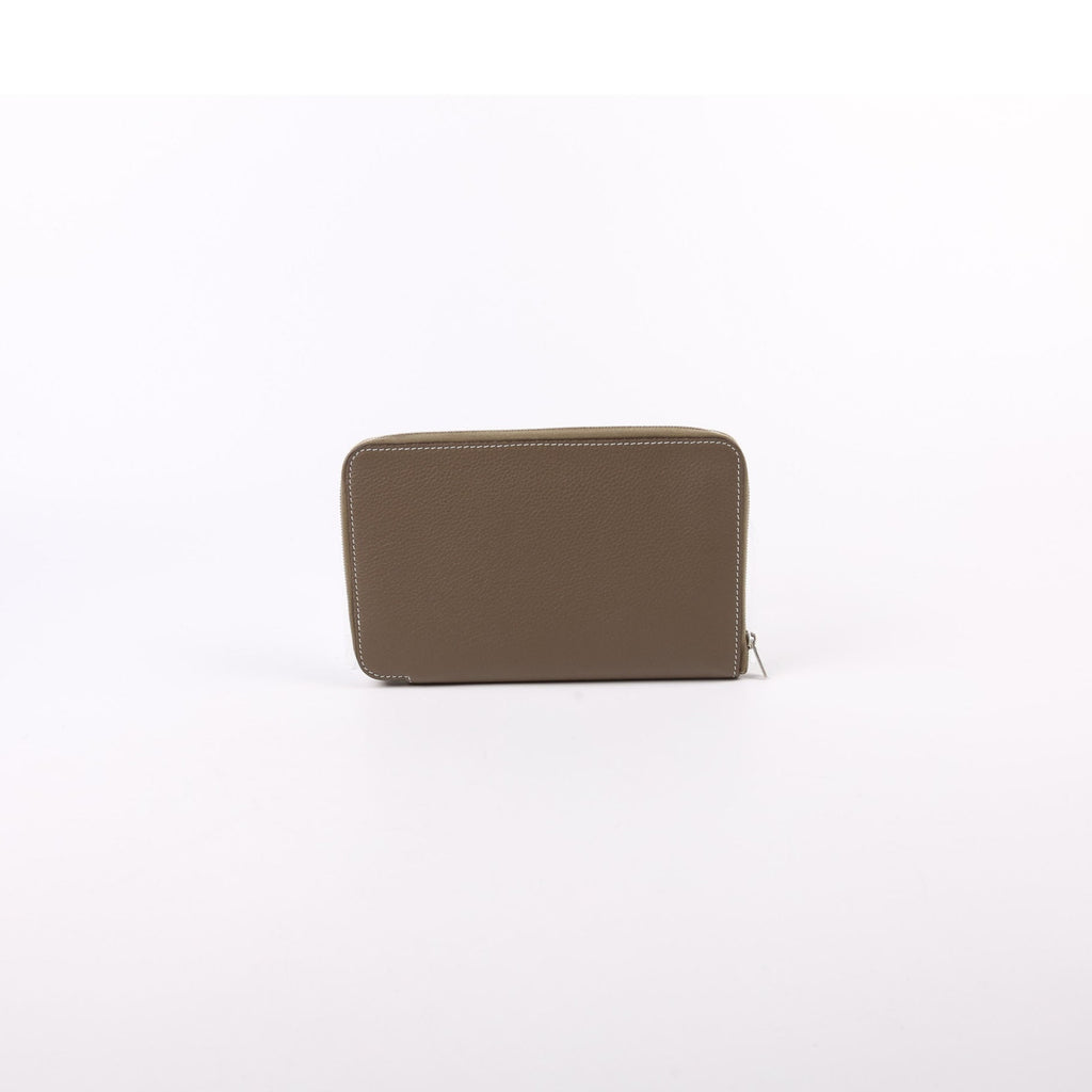 Zip Around Long Wallet Taupe
