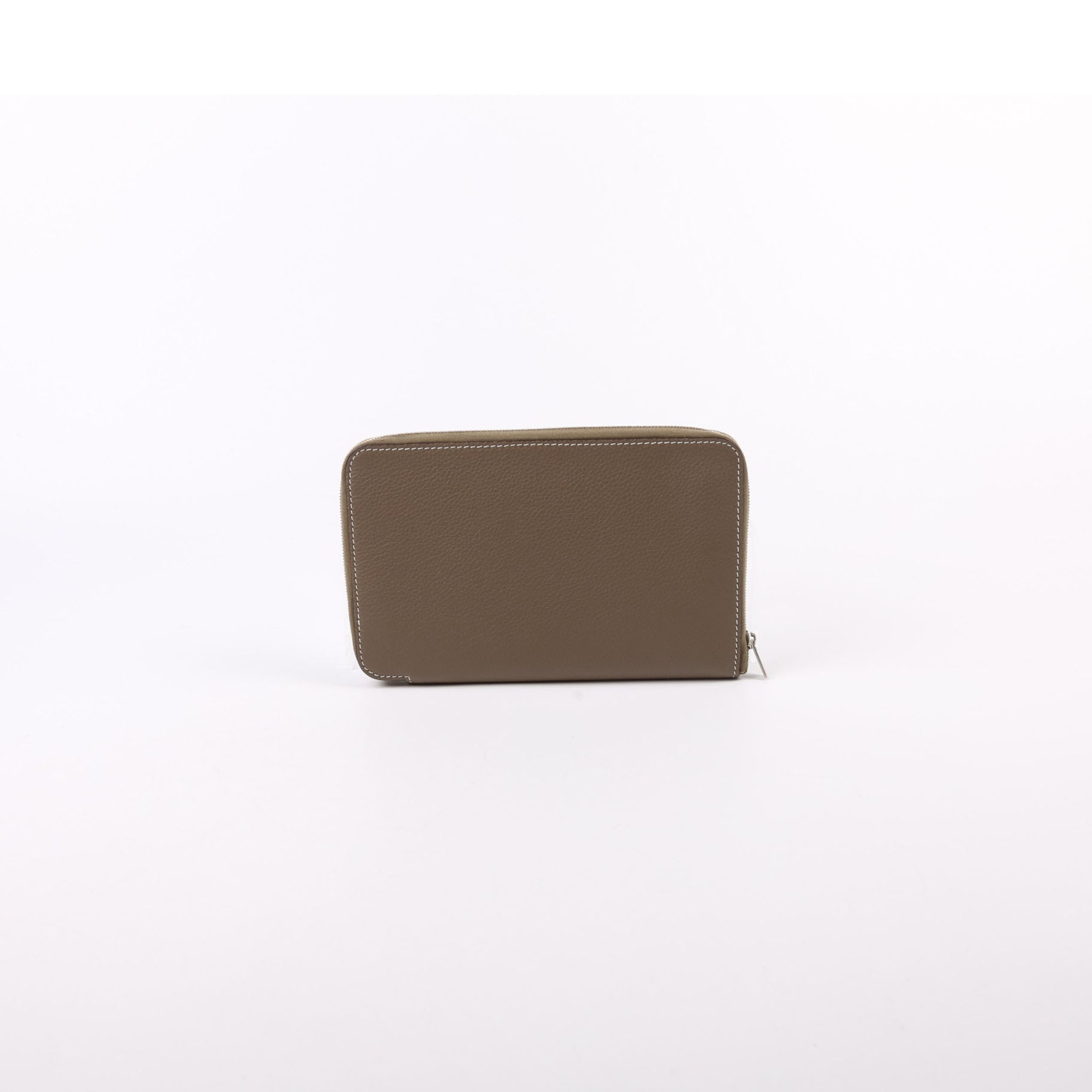 Zip Around Long Wallet Taupe