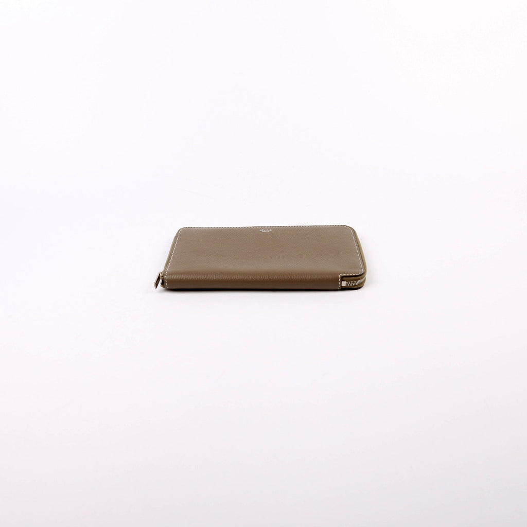 Zip Around Long Wallet Taupe