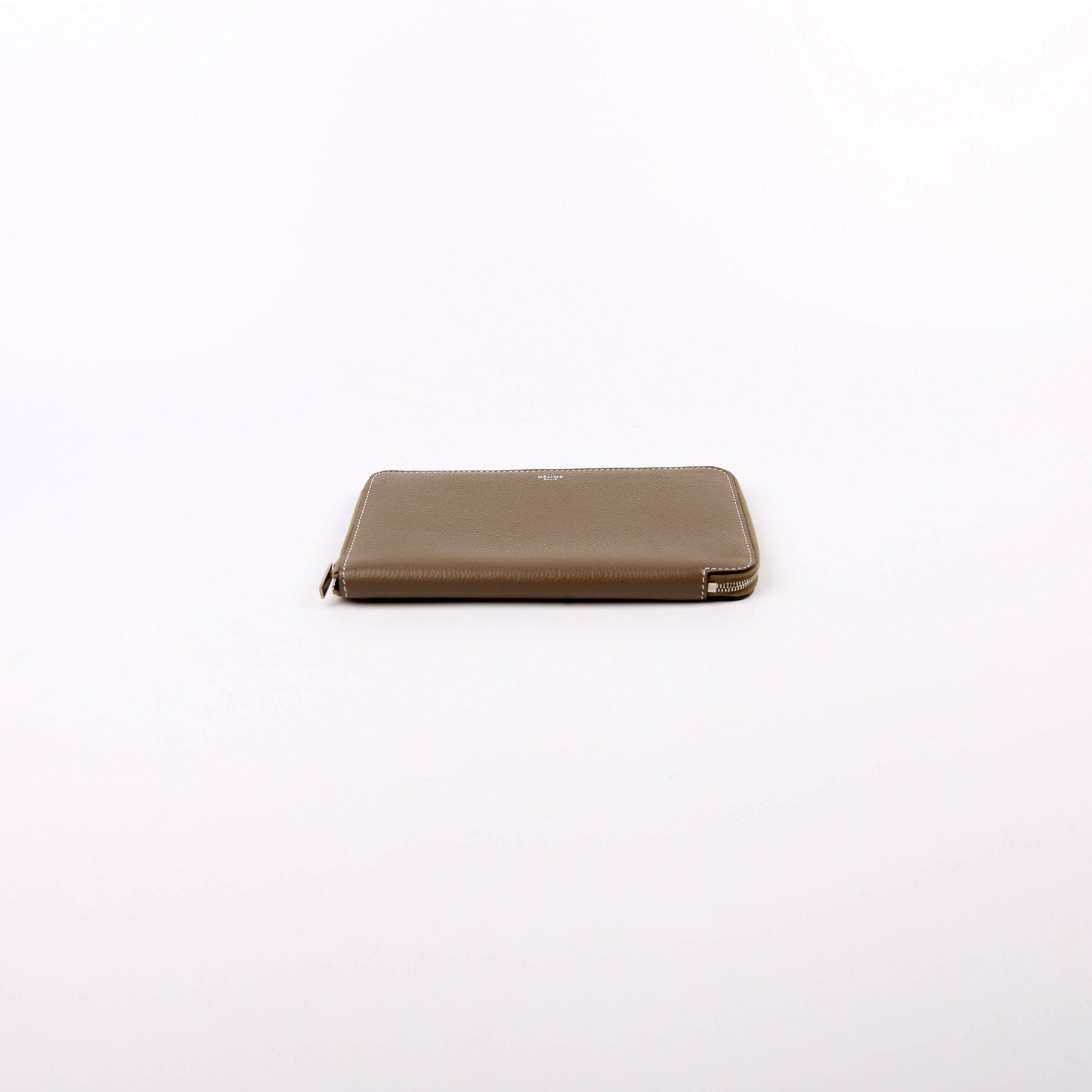 Zip Around Long Wallet Taupe