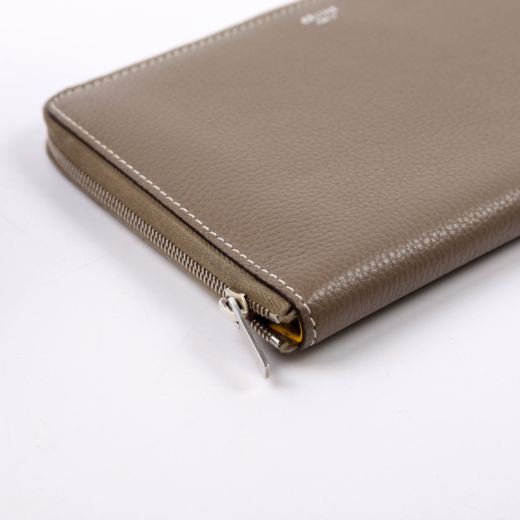 Zip Around Long Wallet Taupe