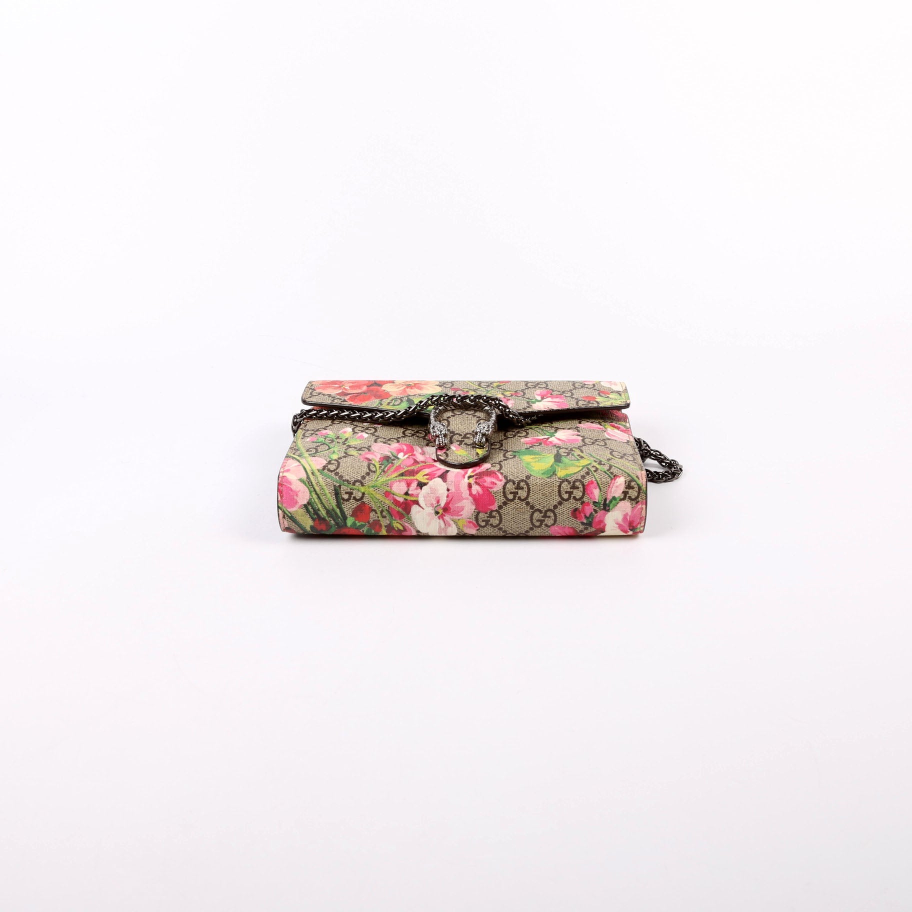 Gucci 402724 Blooms Chain Wallet