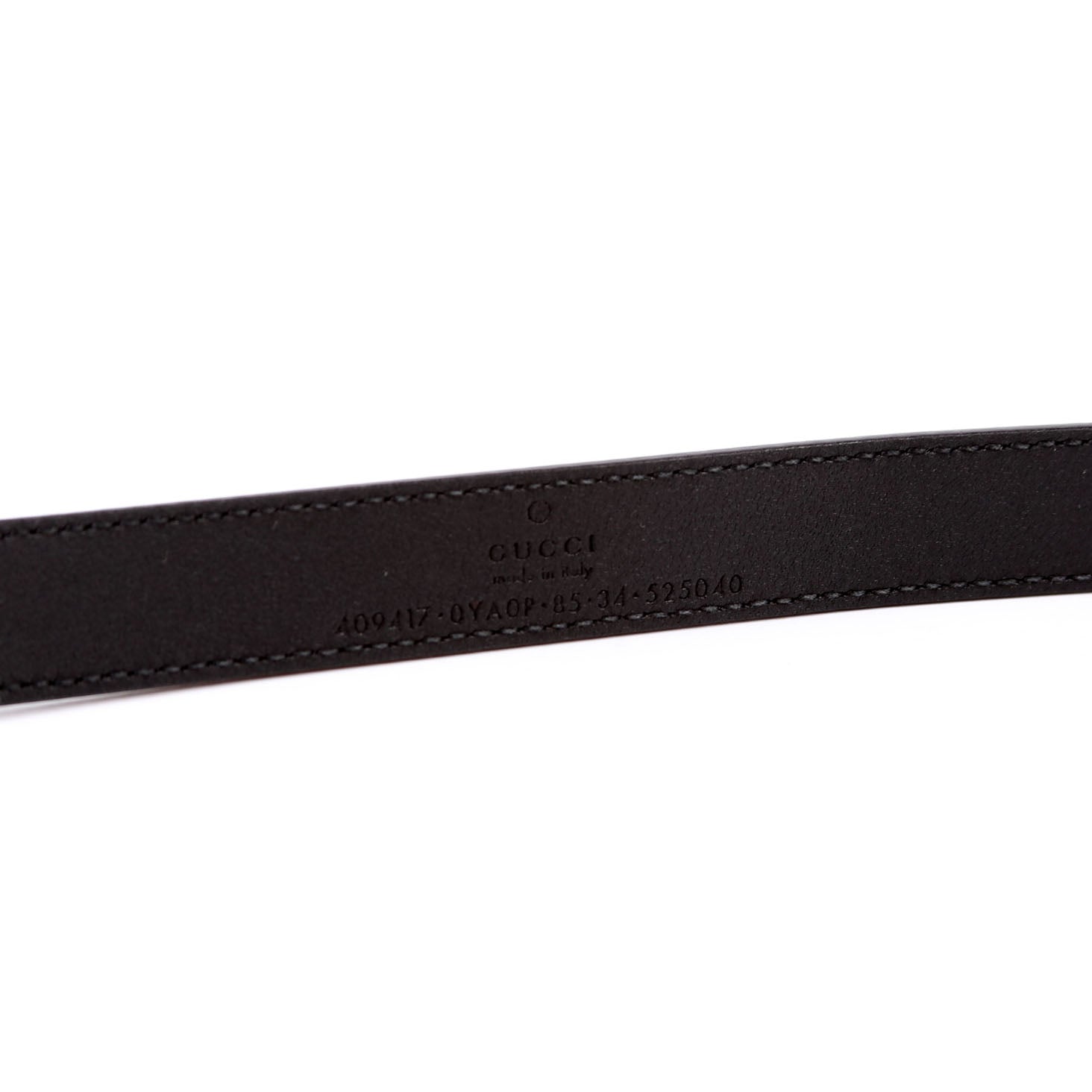 409417 GG Marmont Thin Belt Size 85/34