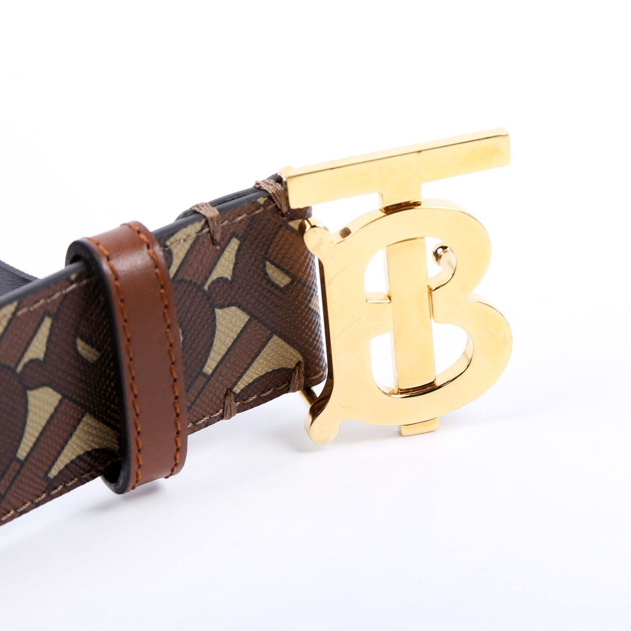 TB Logo Buckle TB E-Canvas Size M