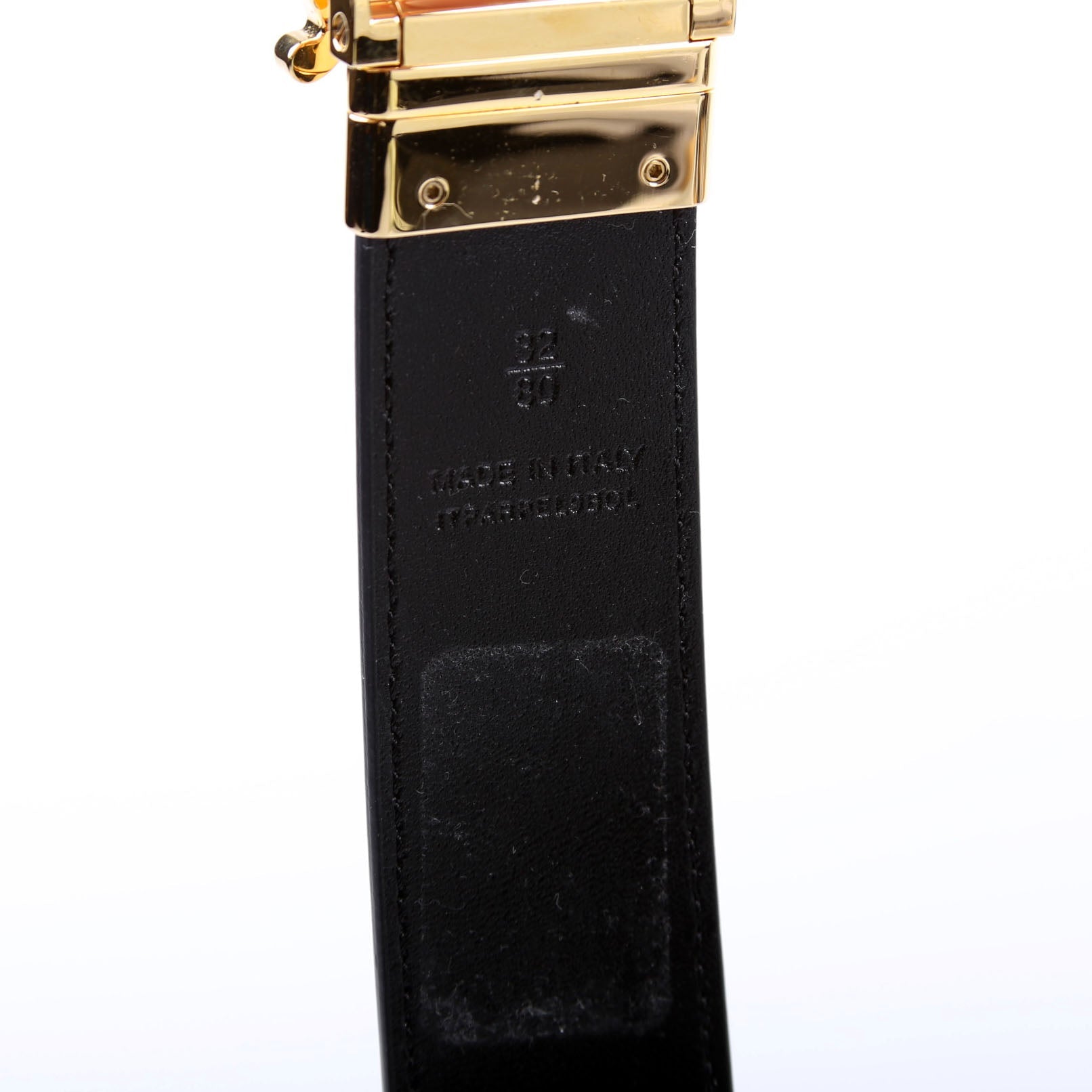 TB Logo Buckle Vintage Check/Leather Size 80/32