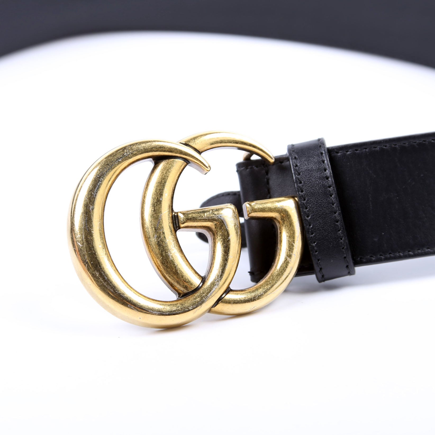 400593 Marmont GG Leather Belt Size 100/40