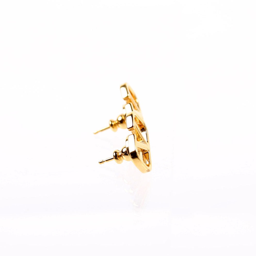 V Logo Studs