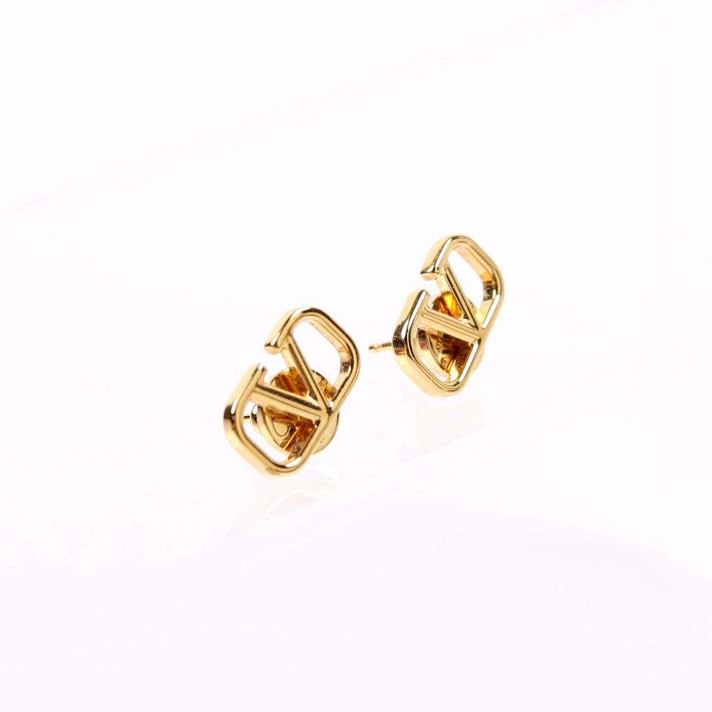 V Logo Studs