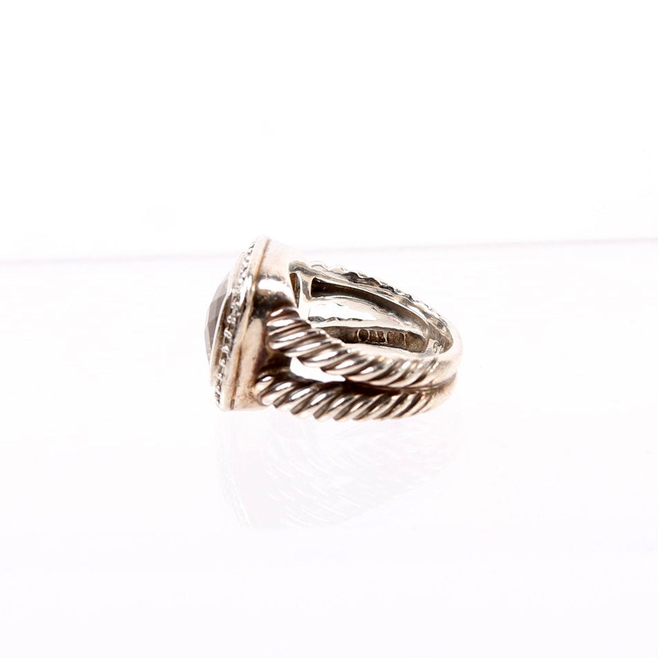 Albion 12MM 925/Pave/Stone Size 6