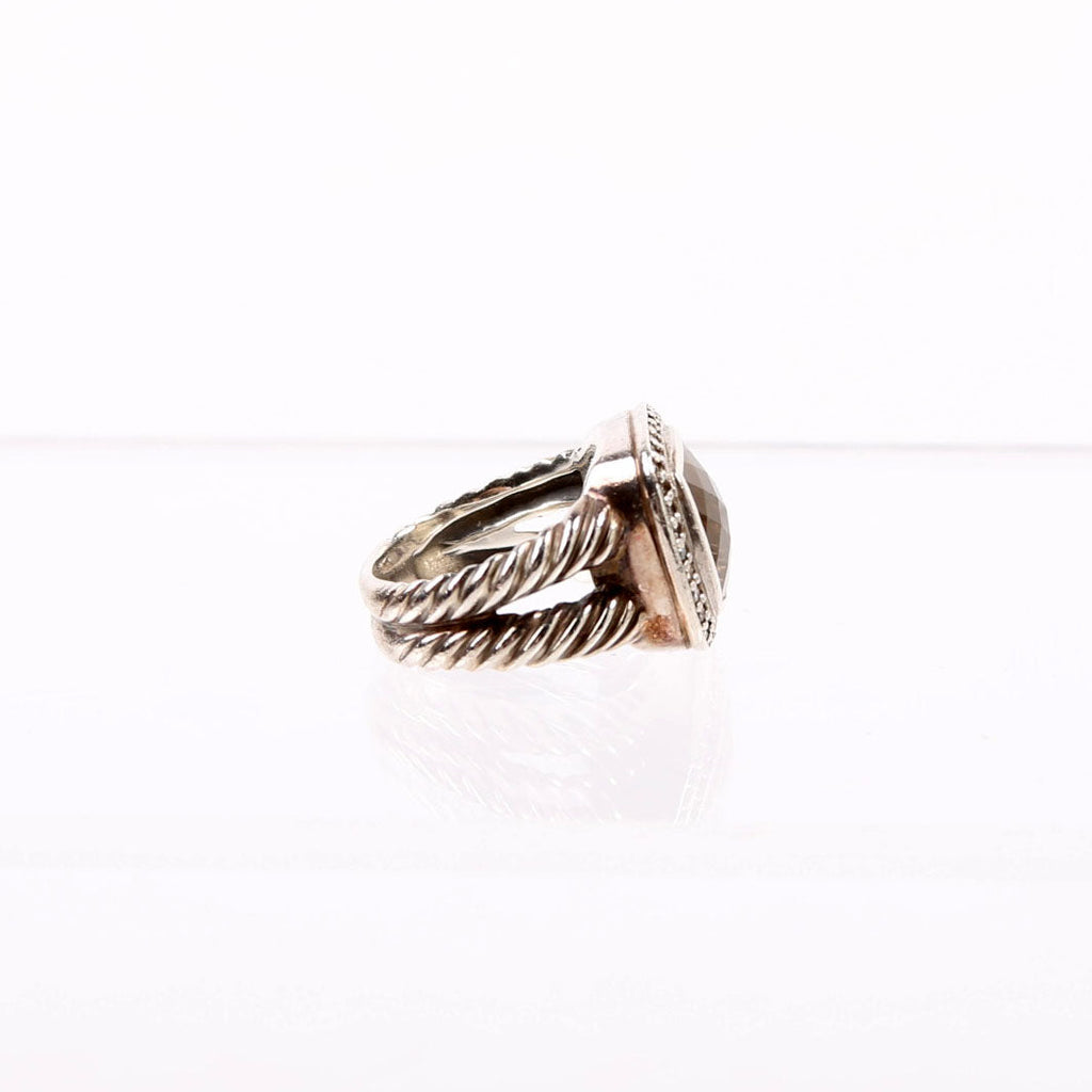 Albion 12MM 925/Pave/Stone Size 6