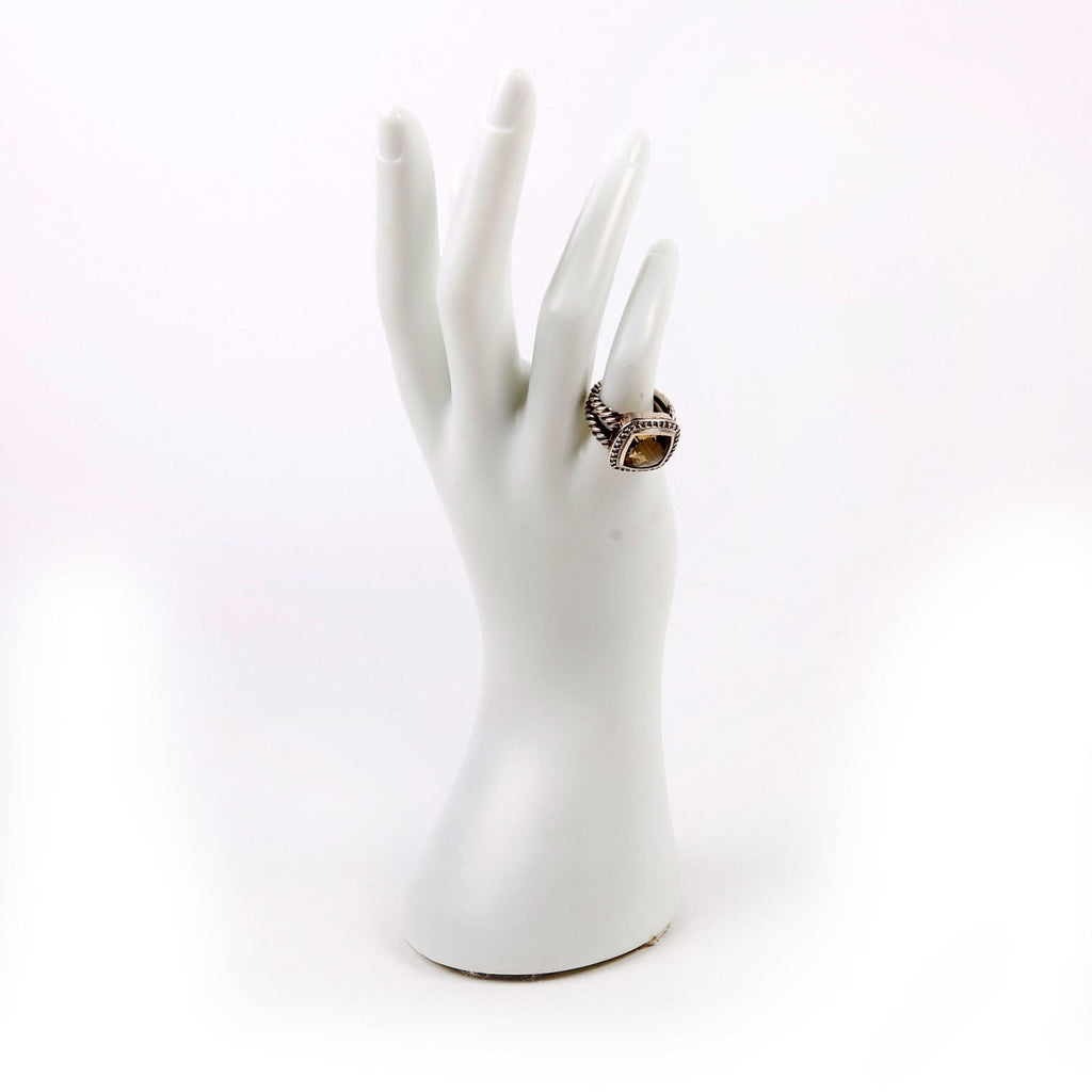 Albion 12MM 925/Pave/Stone Size 6