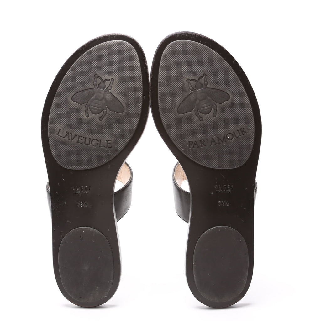 Marmont T Strap Sandals Size 39.5