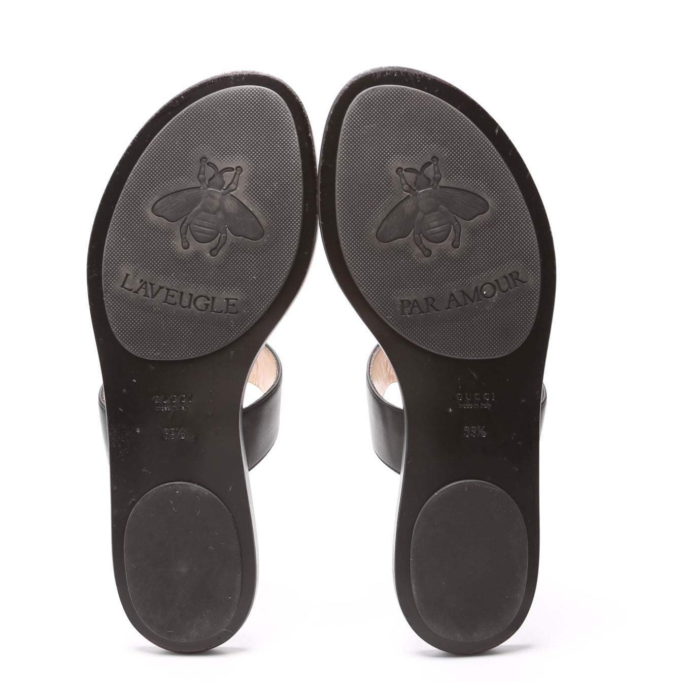Marmont T Strap Sandals Size 39.5