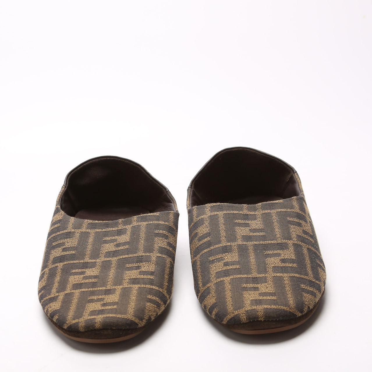 Zucca Canvas Flats Size 39 Brown