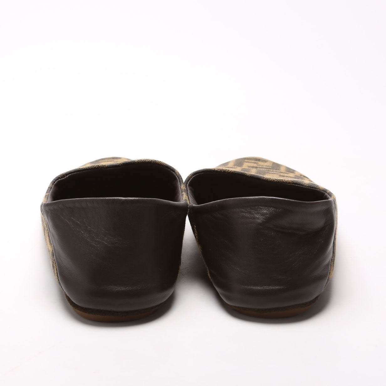 Zucca Canvas Flats Size 39 Brown