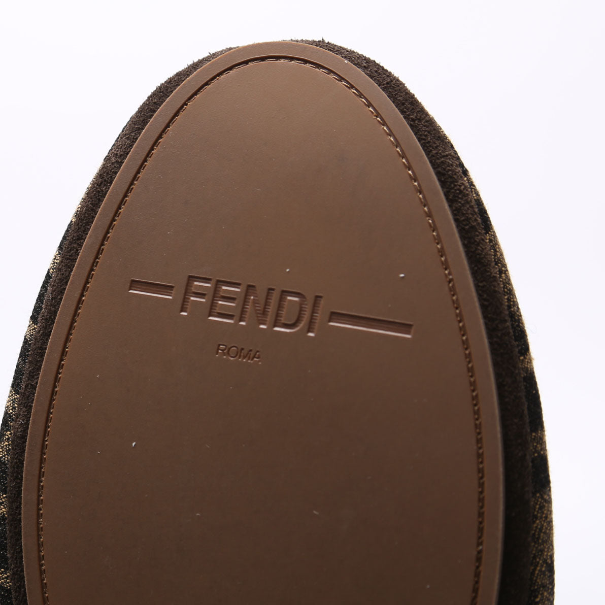 Zucca Canvas Flats Size 39 Brown