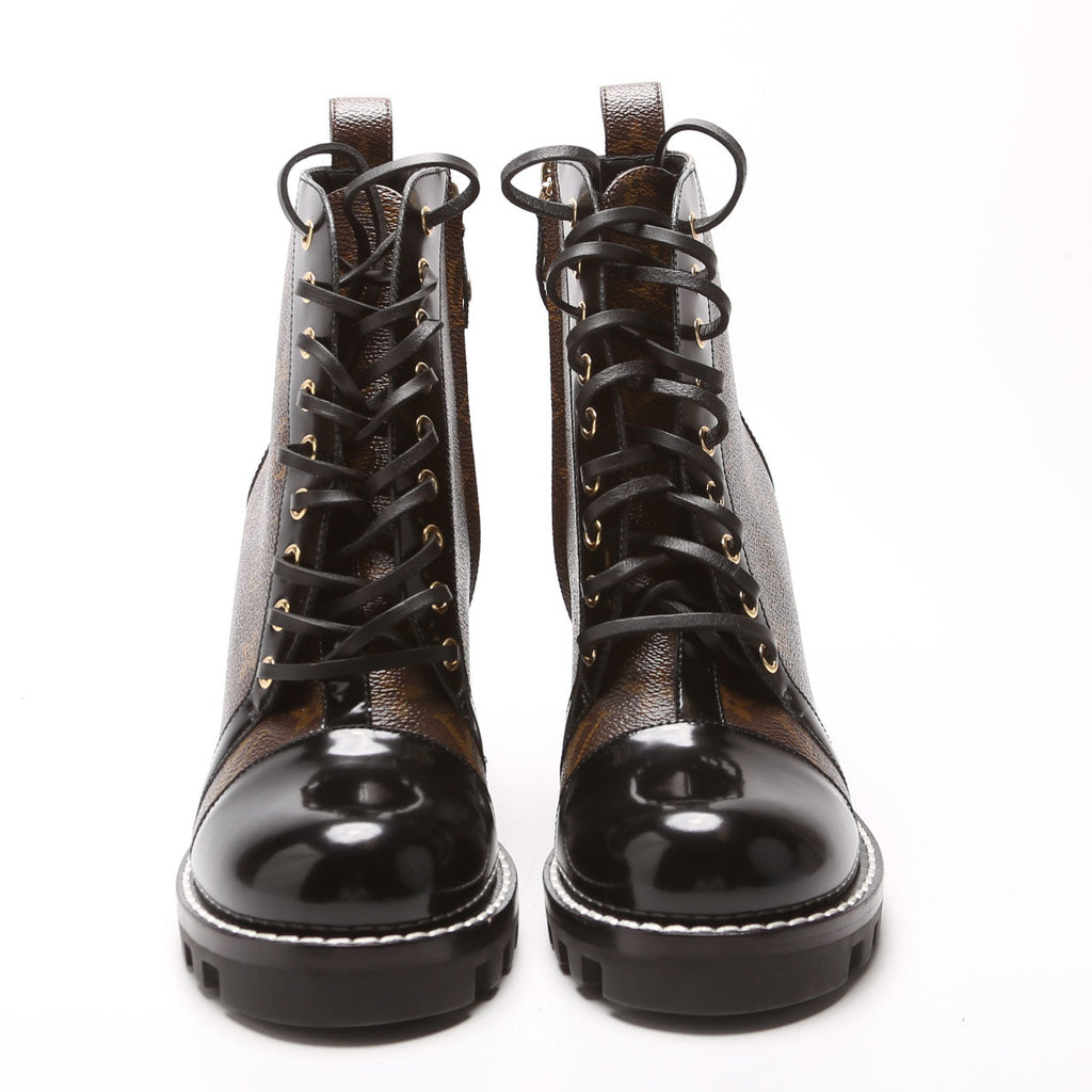 Star Trail Ankle Boots Size 40 Brown/Black