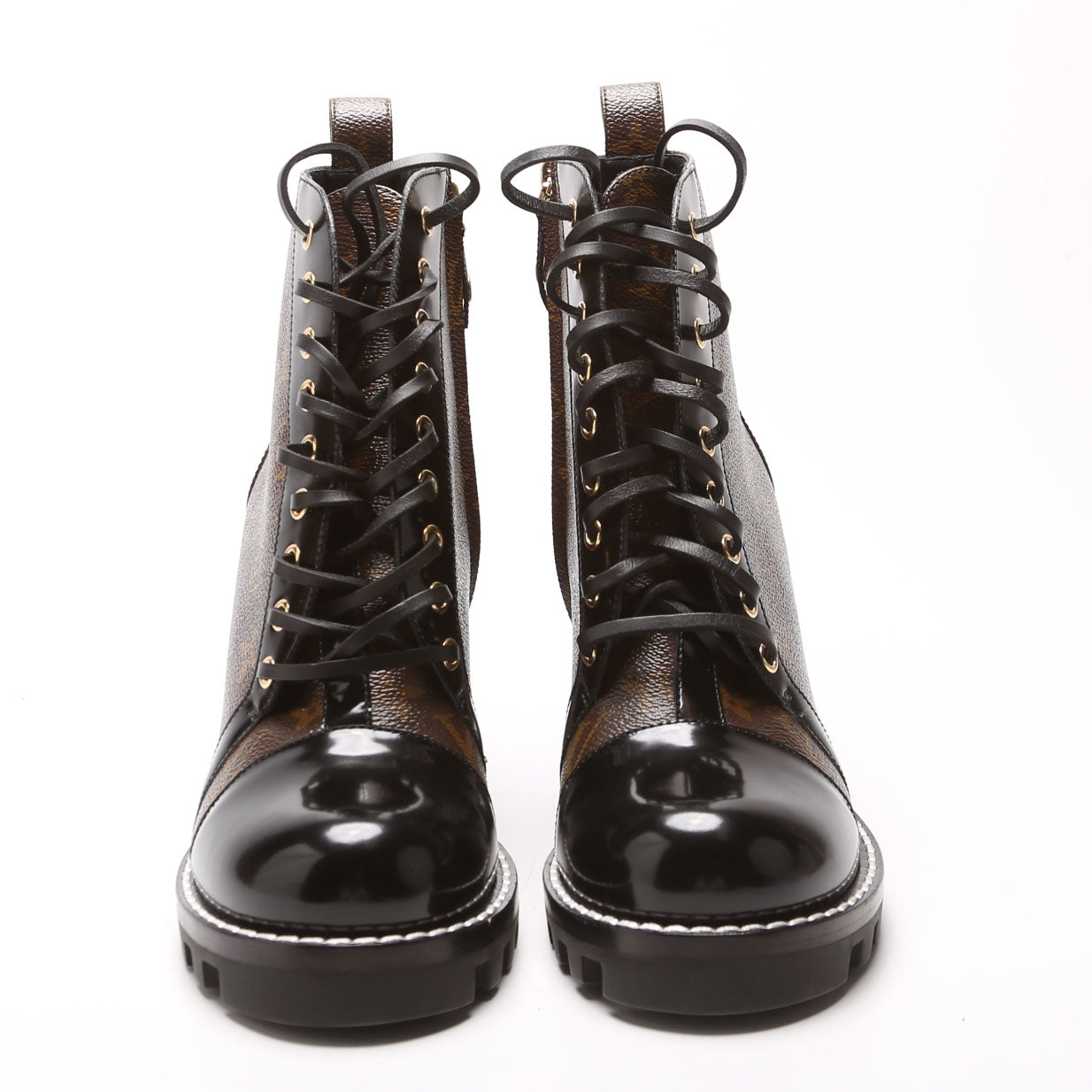 Star Trail Ankle Boots Size 40 Brown/Black