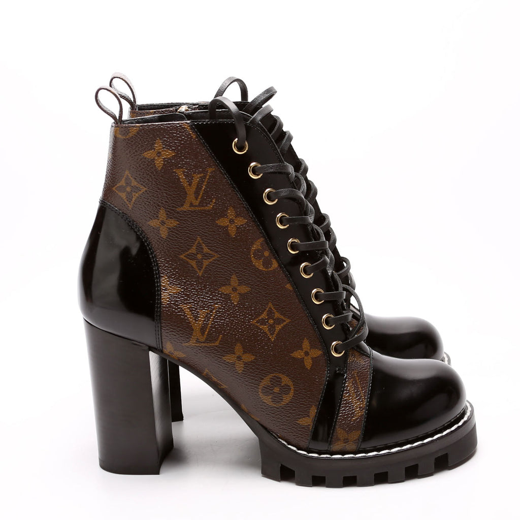 Star Trail Ankle Boots Size 40 Brown/Black