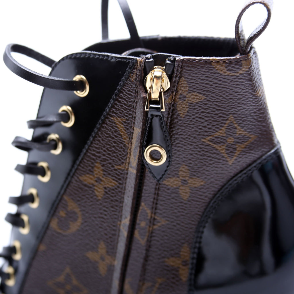 Star Trail Ankle Boots Size 40 Brown/Black