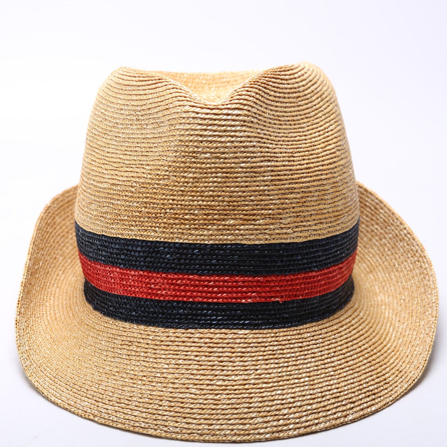 1460956 Sylvie Web Straw Fedora Size Small 56CM