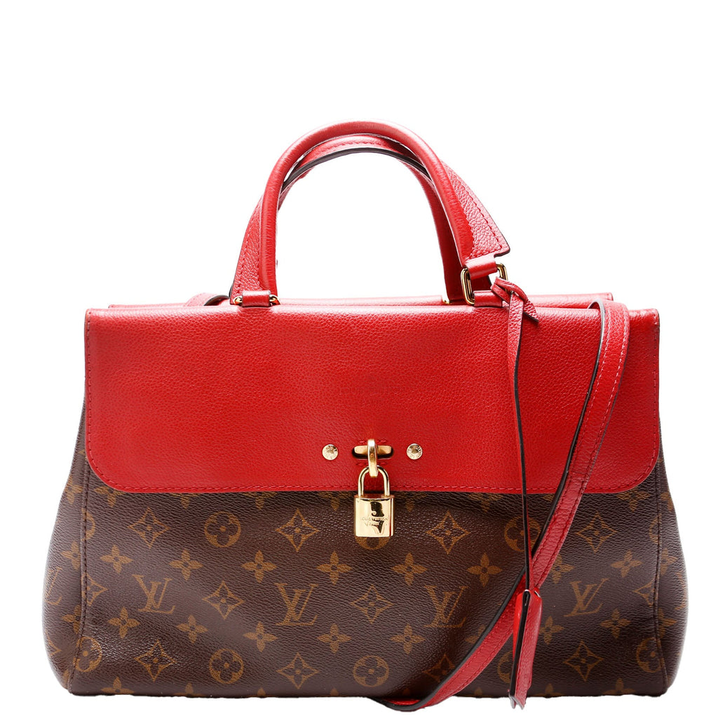 Venus Satchel Monogram Red