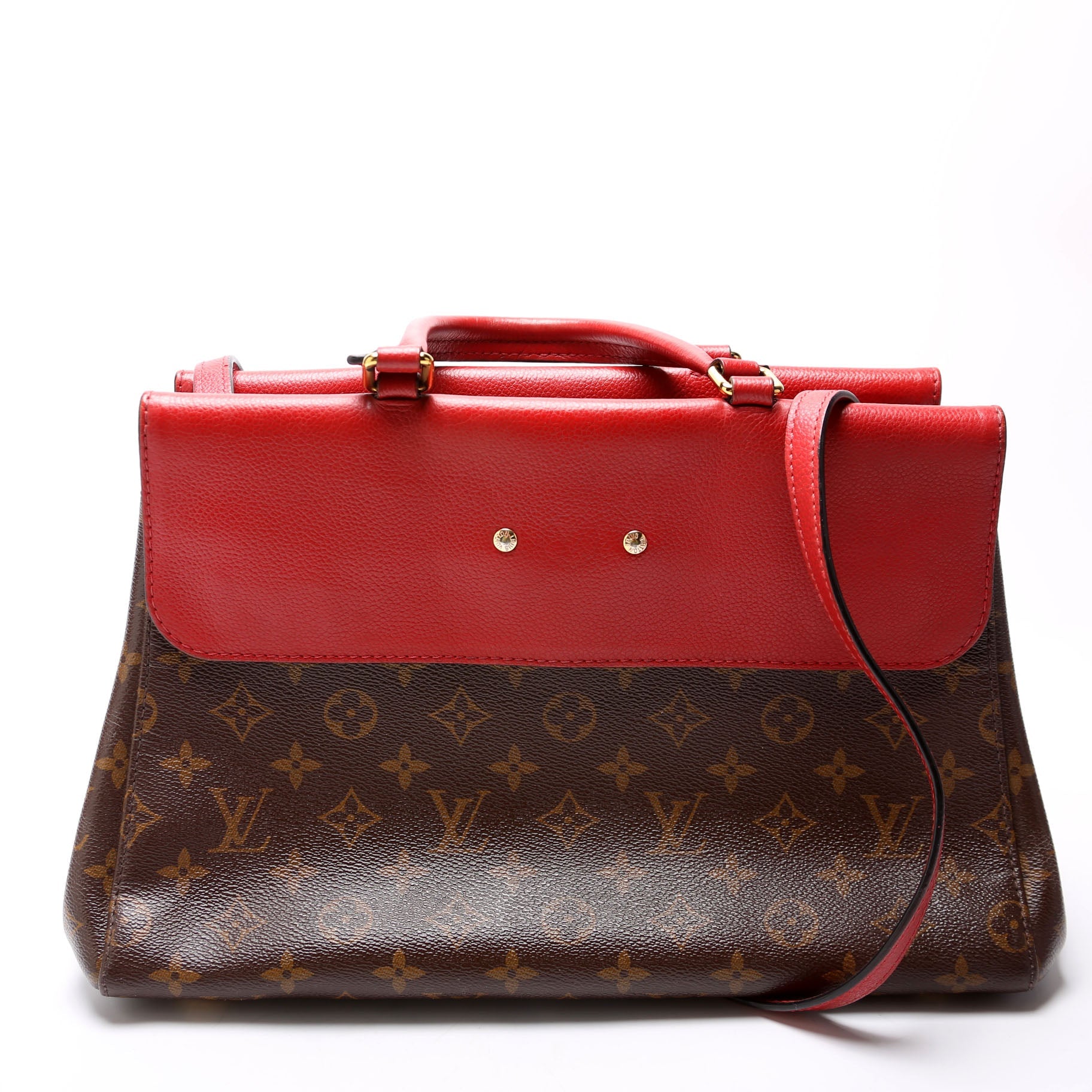Venus Satchel Monogram Red