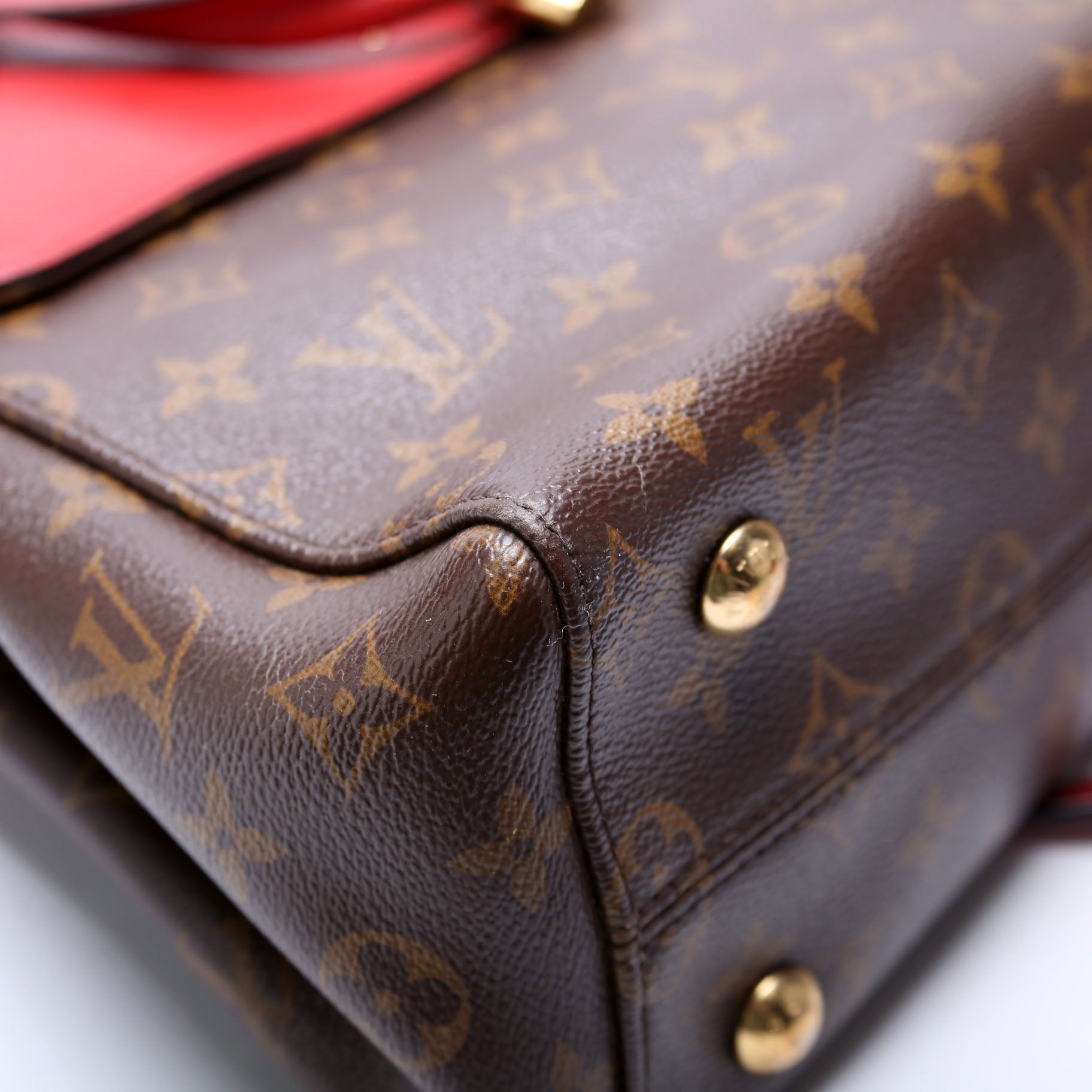 Venus Satchel Monogram Red