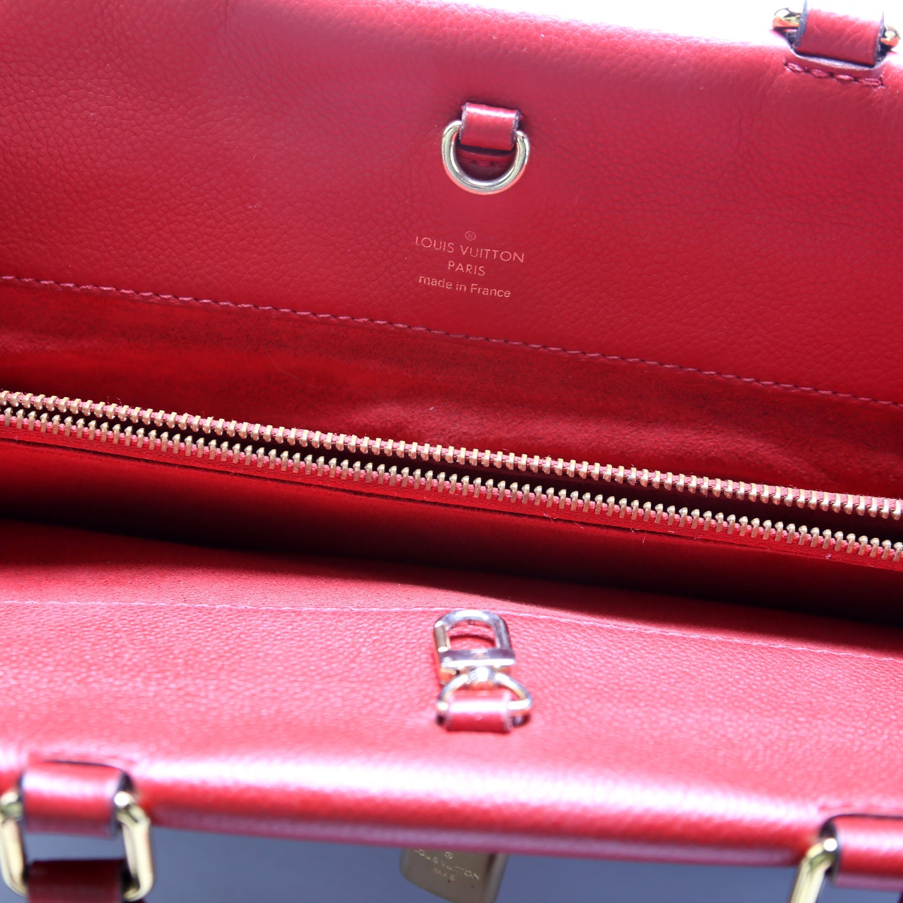 Venus Satchel Monogram Red