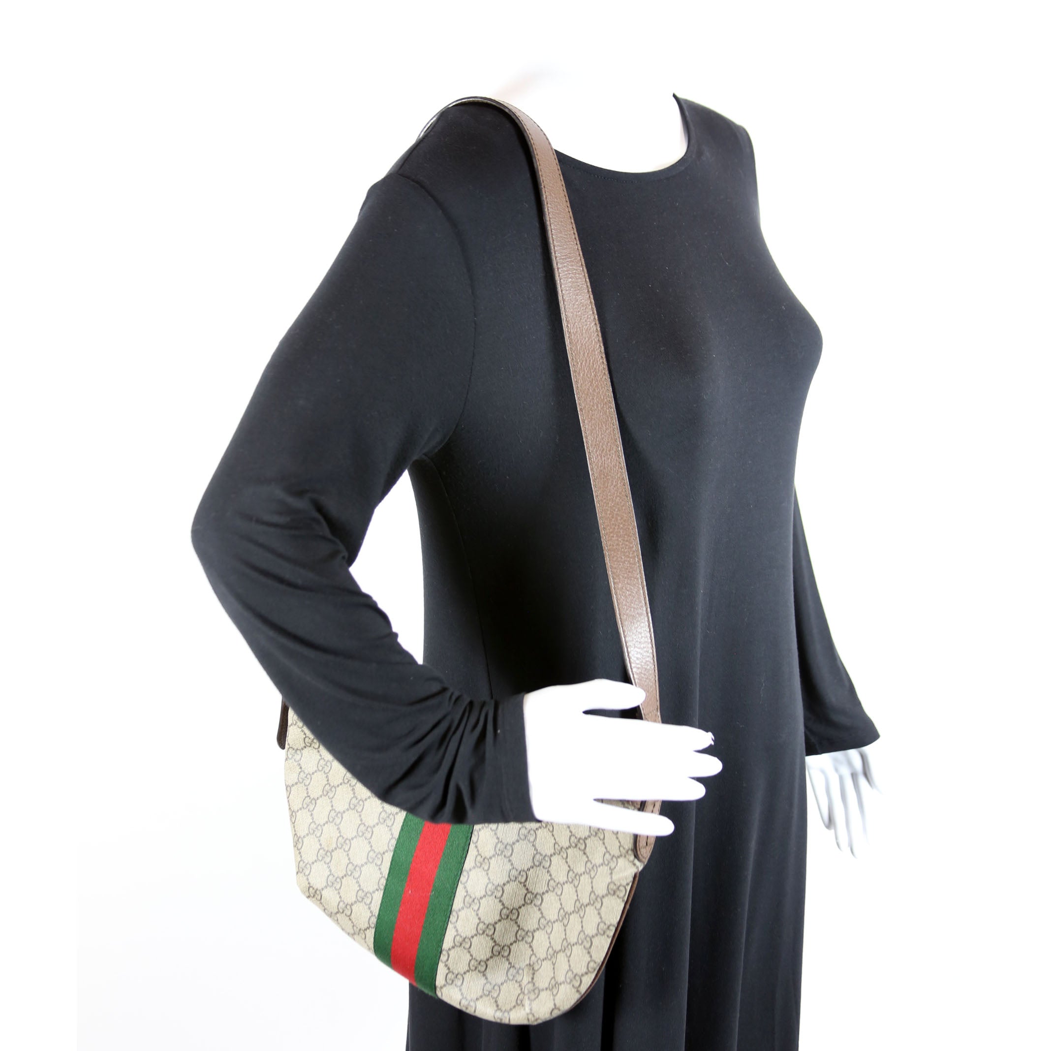 598125 Ophidia GG Supreme Small Shoulder Bag