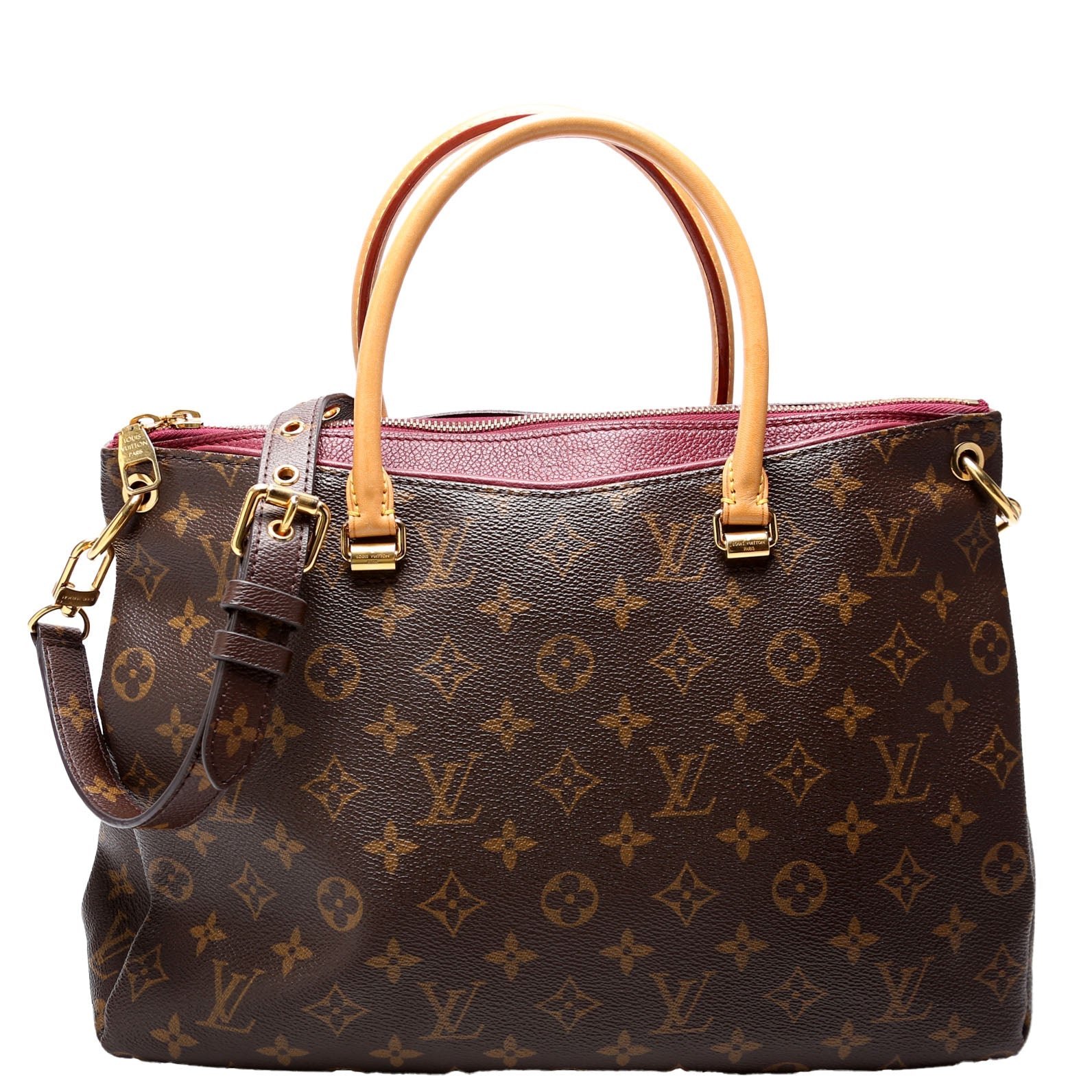 Pallas Tote Monogram Canvas Side